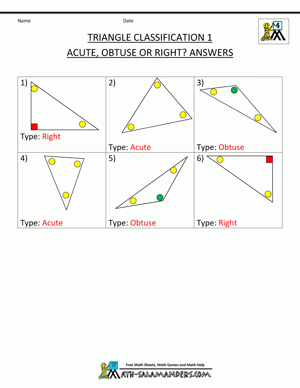 Angles Worksheets For Grade 4 With Answers Angleworksheets