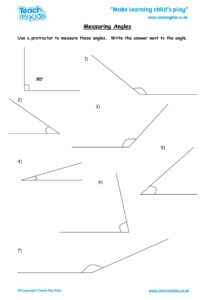 Measuring Angles Worksheet Angleworksheets