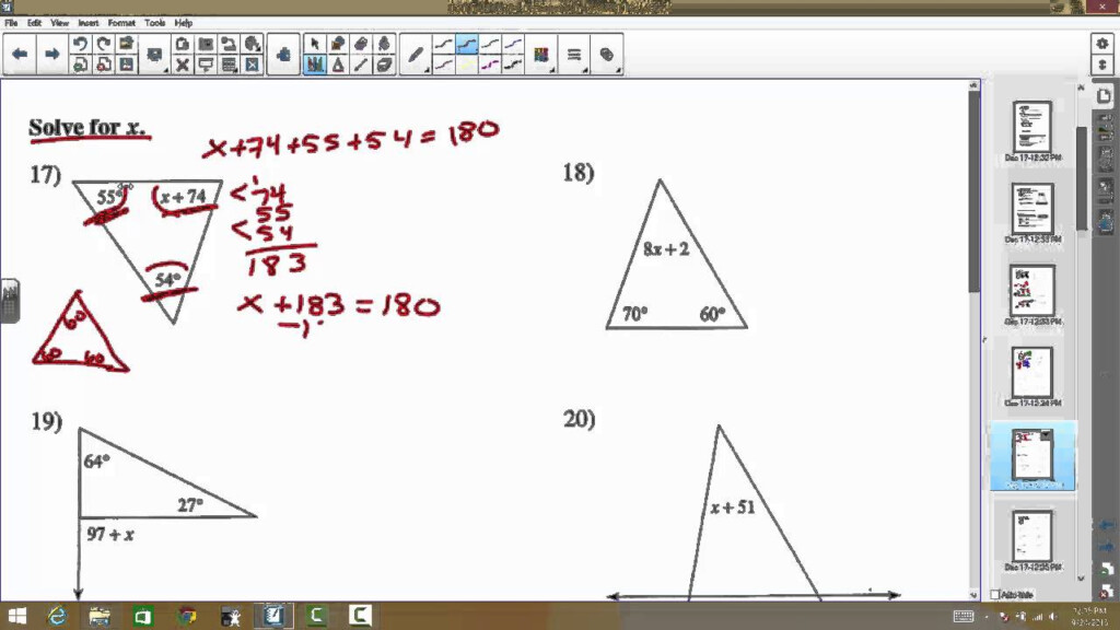 02 Kuta Angles In A Triangle YouTube