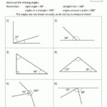 10 7Th Grade Angle Relationships Worksheet Grade Geometry