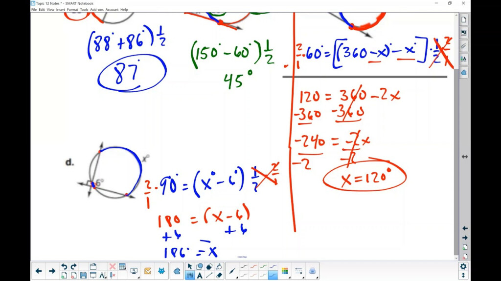 12 4 Angle Measures And Segments Lengths YouTube