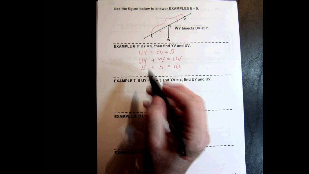 28 Midpoints And Segment Bisectors Worksheet Answers Worksheet 