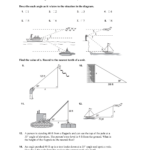 29 Angle Of Elevation And Depression Worksheet With Answers Worksheet