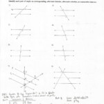 30 Angles In Transversal Worksheet Answers Education Template