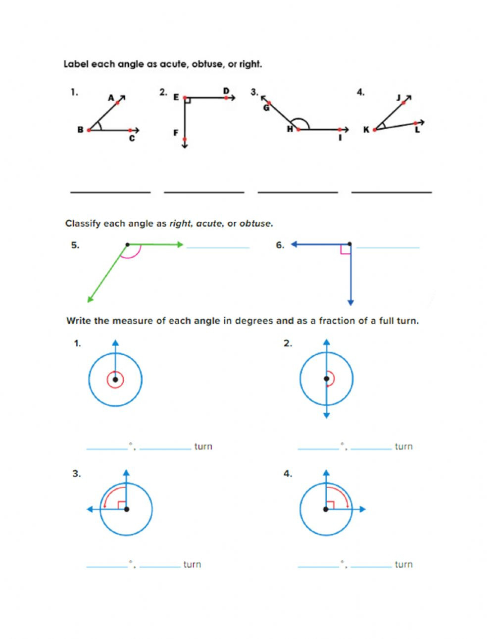 Measuring Reflex Angles Worksheet Pdf Angleworksheets