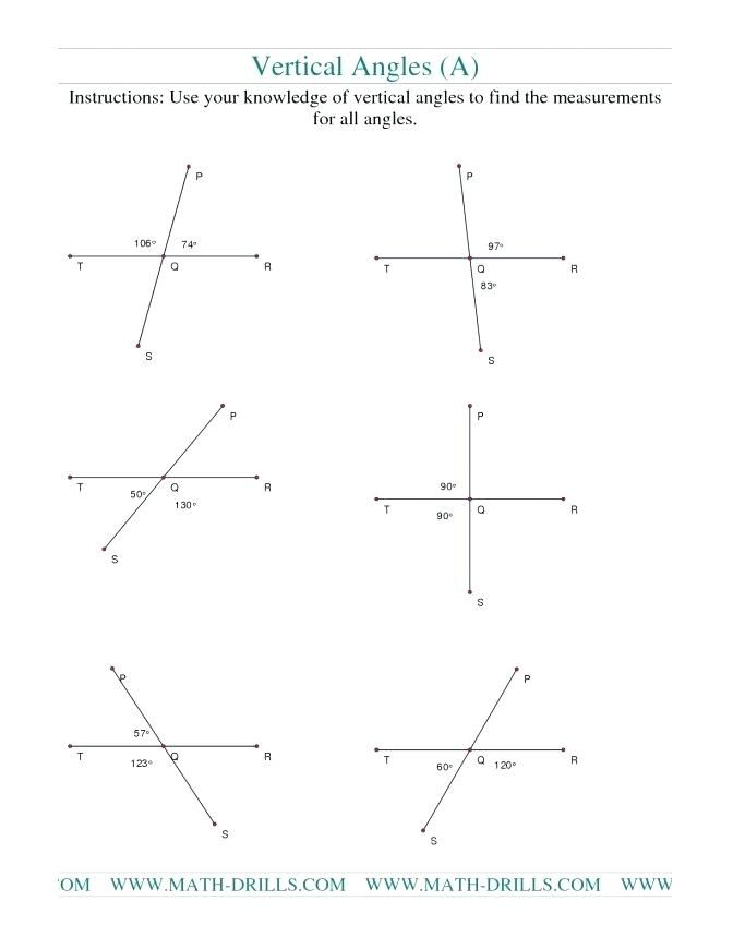 30 Pairs Of Angles Worksheet Answers Worksheet Project List