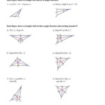 5 Angle Bisectors Of Triangles pdf Kuta Software