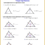 5 Perpendicular And Angle Bisectors Worksheet FabTemplatez