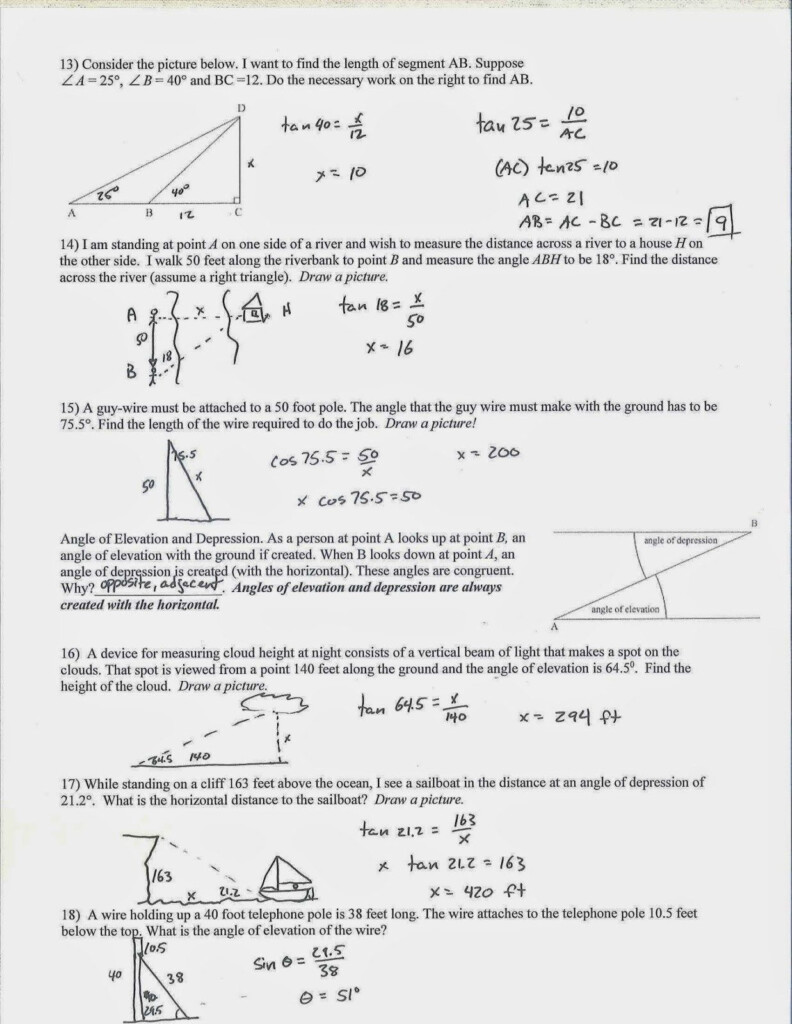 50 Angle Relationships Worksheet Answers Pictures All About Worksheet 