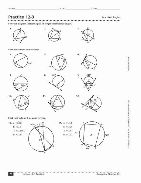 50 Angles In A Circle Worksheet In 2020 Angles Worksheet Worksheets 