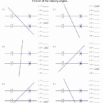 50 Finding Missing Angles Worksheet Chessmuseum Template Library