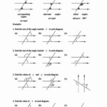 7th Grade Angles In Parallel Lines Worksheet Thekidsworksheet