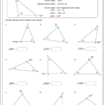 8th Grade Angles In A Triangle Worksheet Thekidsworksheet