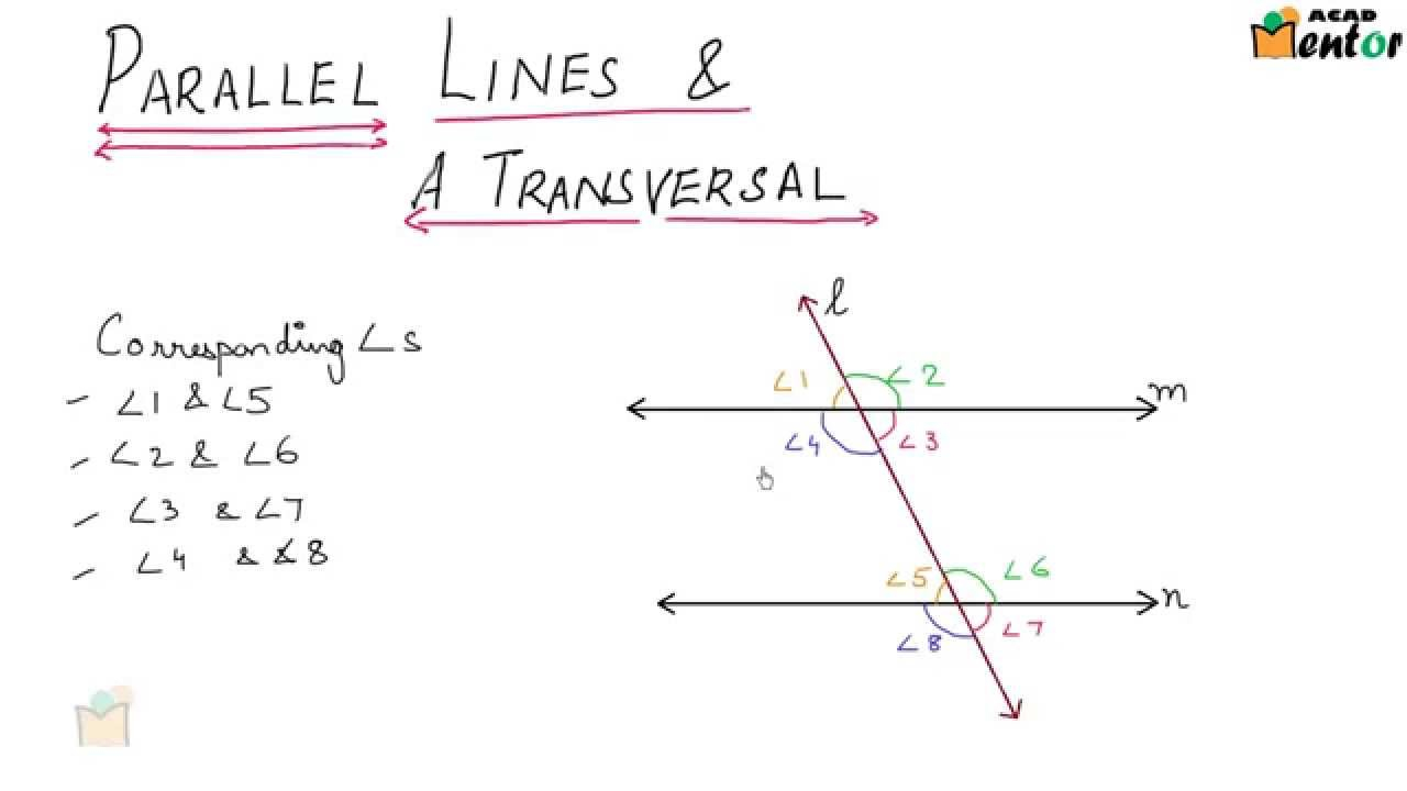 Angles In Transversal Find The Value Of X Worksheets - Angleworksheets.com