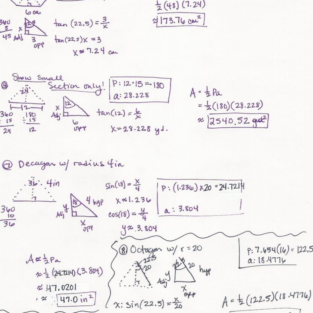 Angle Of Elevation And Depression Worksheets With Answers