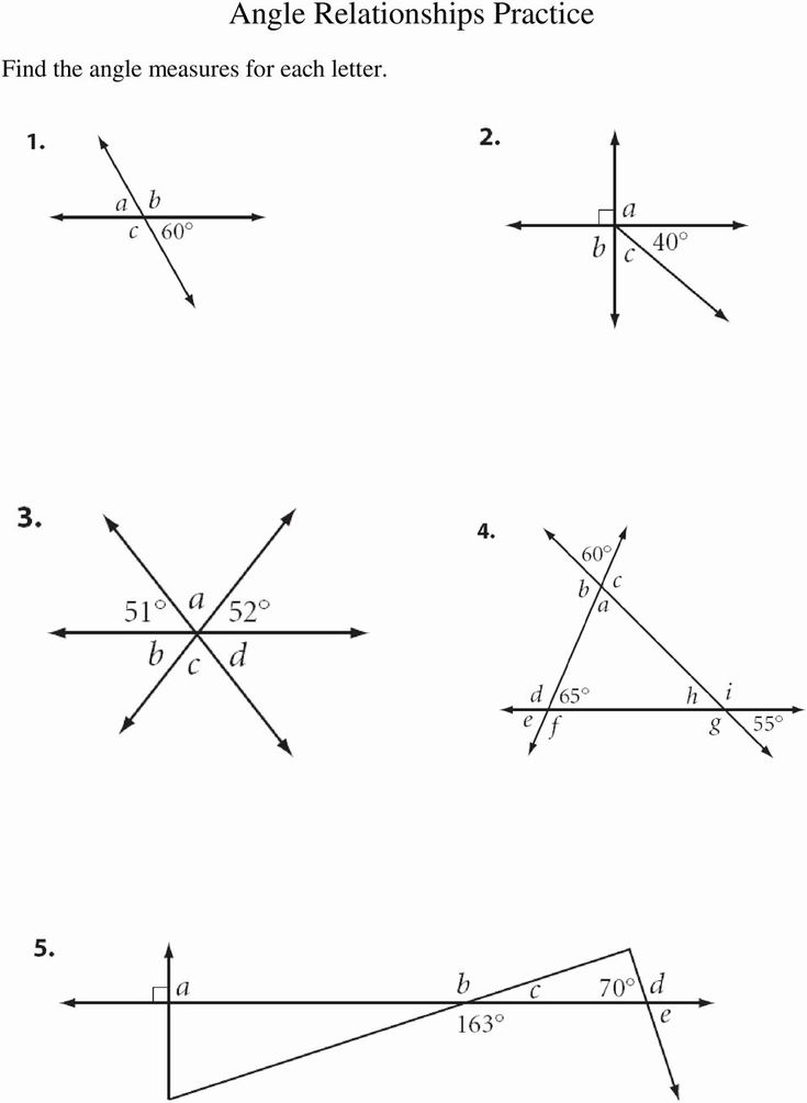Angle Pair Relationships Worksheet New Lesson 1 Section 2 5 Angle
