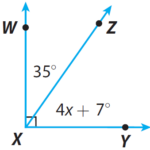 Angle Pairs And Two Step Equations Worksheet