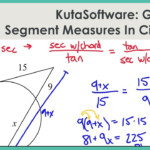 Angles And Segments In Circles Worksheet Escolagersonalvesgui