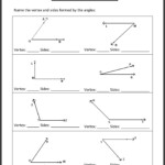 Angles Geometry Worksheets 4th Grade Math Worksheets Fourth Grade Math