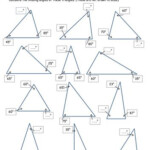 Angles In A Triangle Worksheet 4 Diff Levels Triangle Worksheet