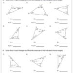 Angles In A Triangle Worksheets Triangle Worksheet Angles Worksheet