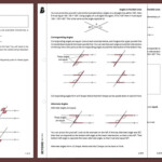 Angles In Parallel Lines Home Learning KS3 Maths Beyond