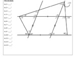 Angles In Parallel Lines Worksheet Gcse Pdf SHOTWERK