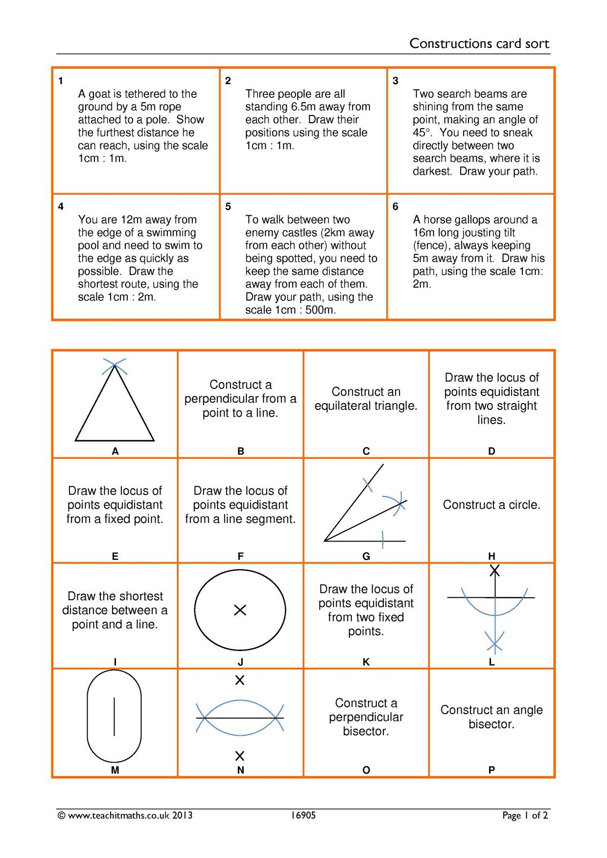 Angles In Polygons Worksheet With Answers