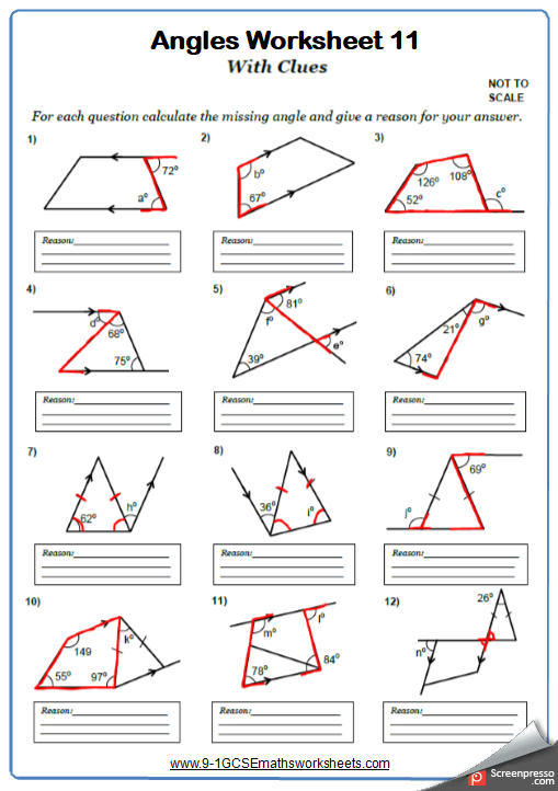 Angles On Parallel Lines Worksheets New Engaging Cazoomy