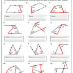 Angles On Parallel Lines Worksheets New Engaging Cazoomy