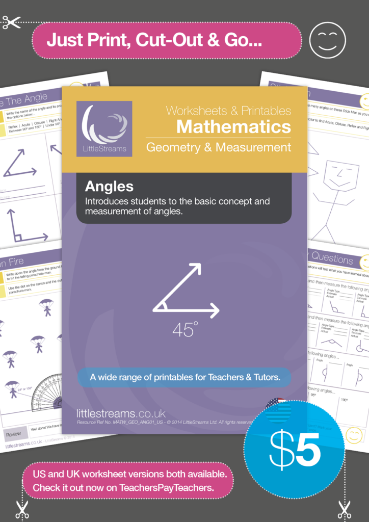 Angles Worksheet 6th Grade Worksheets