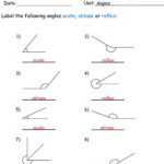 Angles Worksheets With Answers