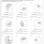 Arc Length And Area Of Sector Worksheets