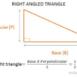 C Program To Calculate Area Of A Right Angled Triangle