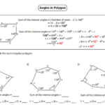 Chic Missing Angles Worksheet Ks3 Tes For Interior Angles Of A Polygon