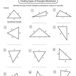 Classifying Triangles Worksheets Math Monks