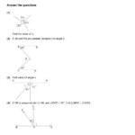 Complementary And Supplementary Angles Worksheet Kuta