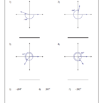 Coterminal Angles Degrees Angles Worksheet Trigonometry Worksheets
