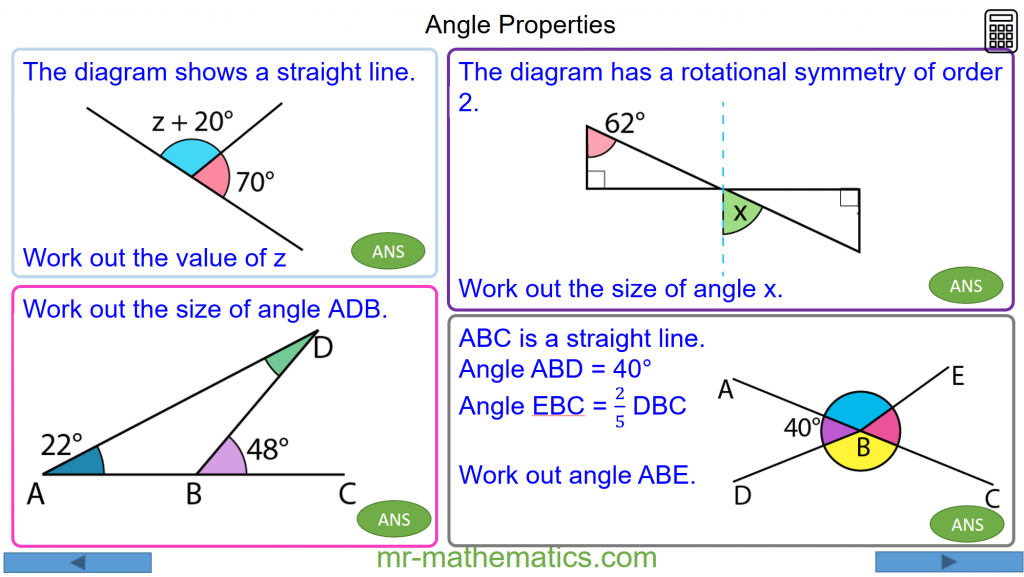 Distance Learning Geometrical Reasoning Mr Mathematics