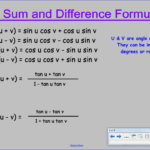 Double Angle Identities Worksheet Worksheet List