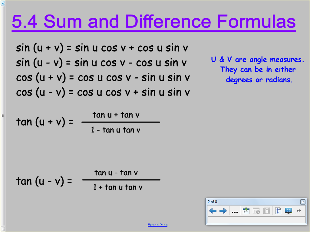 Double Angle Identities Worksheet Worksheet List