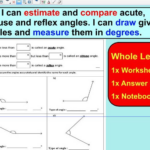 Drawing Angles And Measuring Angles Using A Protractor Ks2 Year 5 6
