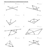 Eighth Grade Adjacent Angles Worksheet 10 One Page Worksheets