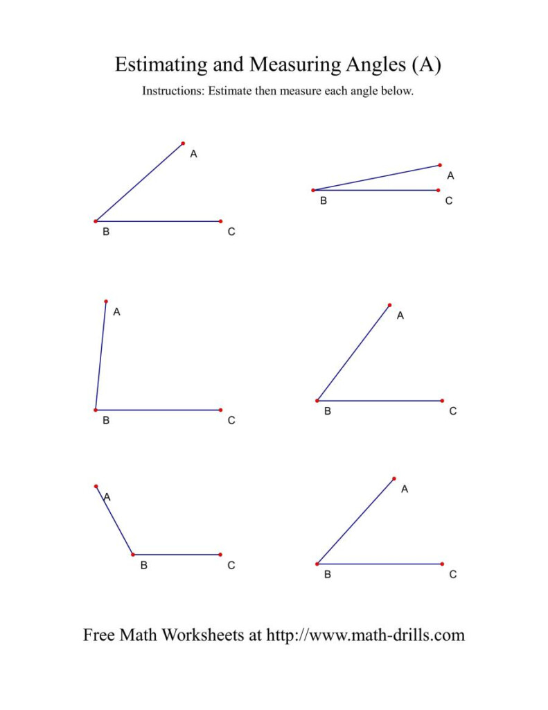 Fajarv Protractor Worksheets With Answers