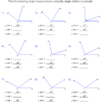 Finding Complementary Angles Worksheet Answer Key Thekidsworksheet