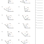 Finding Missing Angle Worksheet Angles Worksheet Geometry Worksheets