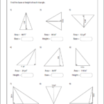 Finding Missing Angles In Triangles Worksheet Doc Thekidsworksheet