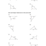 Finding Missing Angles Worksheet Answers Finding Missing Angles In