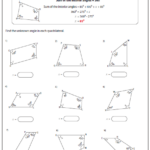 Finding Missing Angles Worksheet Answers Worksheet