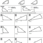 FREE Trigonometry Ratio Review Worksheet Trigonometry Worksheets